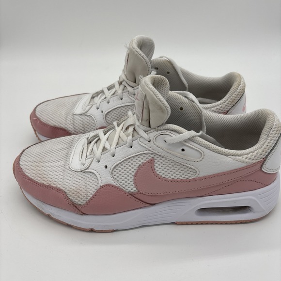 Nike Women's Size 9 Air Max SC Glaze White Pink Lace-Up Sneakers CW4554-102 - Picture 3 of 8